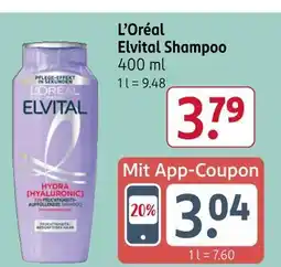 Rossmann L'oréal elvital shampoo Angebot