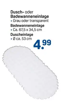 Rossmann Dusch- oder badewanneneinlage Angebot
