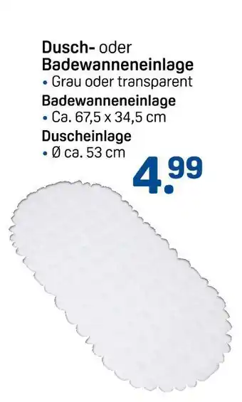 Rossmann Dusch- oder badewanneneinlage Angebot