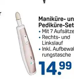 Rossmann Maniküre- und pediküre-set Angebot