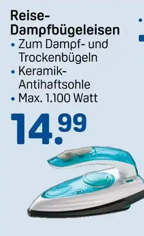 Rossmann Reise-dampfbügeleisen Angebot
