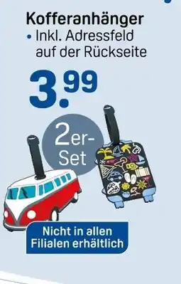 Rossmann Kofferanhänger Angebot