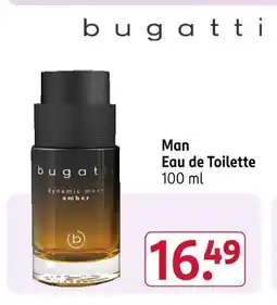 Rossmann Bugatti man eau de toilette Angebot