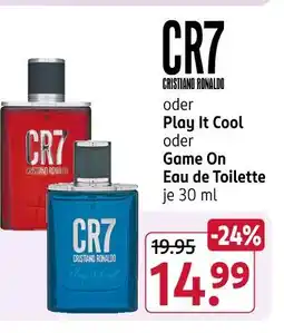 Rossmann Cr7 play it cool Angebot