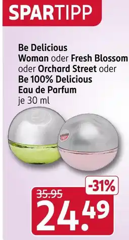 Rossmann Be delicious woman Angebot