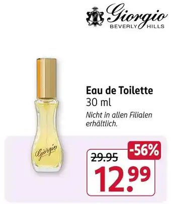Rossmann Giorgio beverly hills eau de toilette Angebot