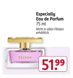 Rossmann Escada especially eau de parfum Angebot