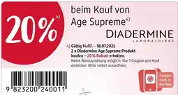 Rossmann Diadermine age supreme Angebot