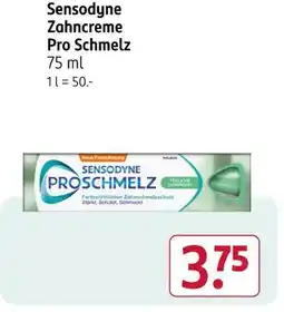Rossmann Sensodyne zahncreme pro schmelz Angebot