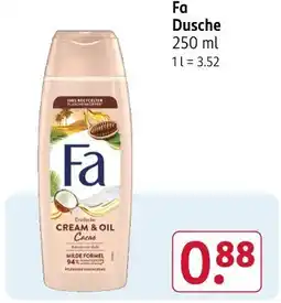 Rossmann Fa dusche Angebot