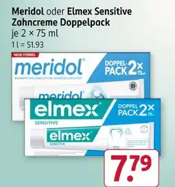 Rossmann Meridol zahncreme doppelpack Angebot