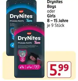 Rossmann Drynites pyjama pants teen Angebot