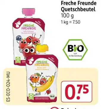 Rossmann Freche freunde quetschbeutel Angebot