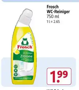 Rossmann Frosch wc-reiniger Angebot
