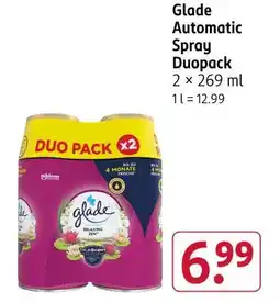 Rossmann Glade automatic spray duopack Angebot