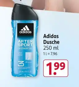 Rossmann Adidas after sport shower gel Angebot