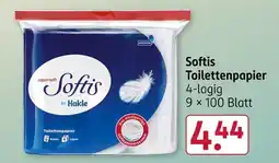 Rossmann Hakle softis toilettenpapier Angebot