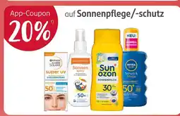 Rossmann Garnier ambre solaire, nivea, paedoprotect, sun ozon 20% Angebot