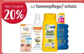 Rossmann Garnier ambre solaire, nivea, paedoprotect, sun ozon 20% Angebot