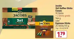 Rossmann Jacobs 3in1 kaffee-sticks classic Angebot