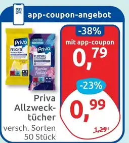 Budni Priva feuchte allzwecktücher Angebot