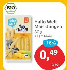 Budni Bio maisstangen Angebot