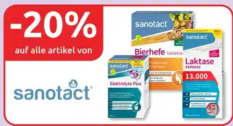 Budni Sanotact -20% Angebot