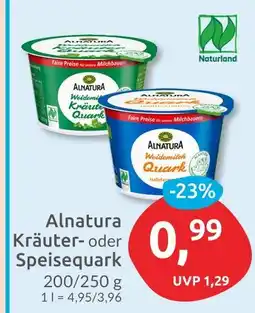 Budni Alnatura kräuterquark Angebot