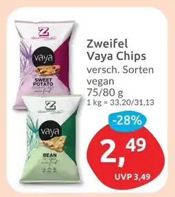 Budni Zweifel sweet potato chips Angebot