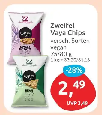 Budni Zweifel sweet potato chips Angebot