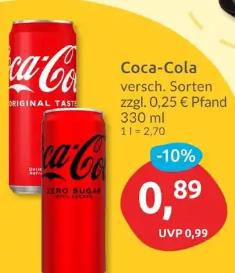 Budni Coca-cola original taste Angebot