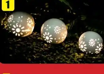 B1 Discount Baumarkt LED-Solar-Dekoleuchte Angebot