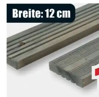 B1 Discount Baumarkt Terrassendiele Nadelholz Angebot