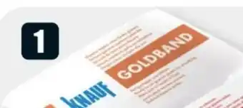 B1 Discount Baumarkt Knauf Fertigputzgips Goldband Angebot