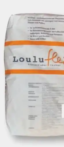 B1 Discount Baumarkt Fliesenkleber flexibel Louluflex Angebot