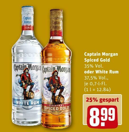 Spannende Captain Morgan Angebot Rewe Fotos
