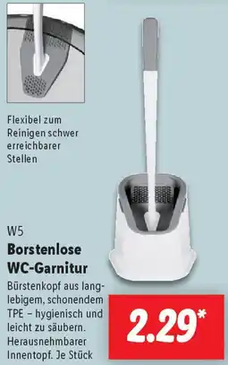 Lidl W5 Borstenlose WC-Garnitur Angebot