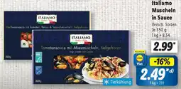 Lidl Italiamo Muscheln in Sauce Angebot