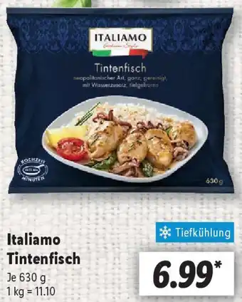 Lidl Italiamo Tintenfisch Angebot