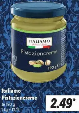 Lidl Italiamo Pistaziencreme Angebot
