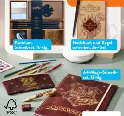 Aldi Süd Harry-Potter Schreib- und Mal-Accessoires Angebot