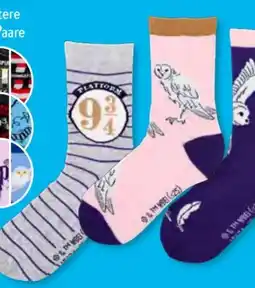 Aldi Süd Harry-Potter Kinder Socken 3 Paar Angebot