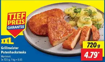 Lidl Grillmeister Putenhacksteaks Angebot