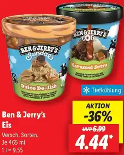 Lidl Ben & Jerry's Eis Angebot