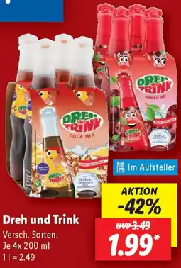 Lidl Dreh und Trink Angebot