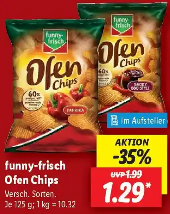 Lidl funny-frisch Ofen Chips Angebot