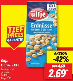 Lidl Ültje Erdnüsse XXL Angebot