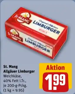REWE St. Mang Allgäuer Limburger Angebot