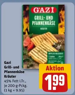 REWE Gazi Grill- und Pfannenkäse Angebot