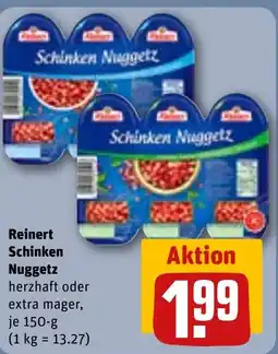 REWE Reinert Schinken Nuggetz Angebot